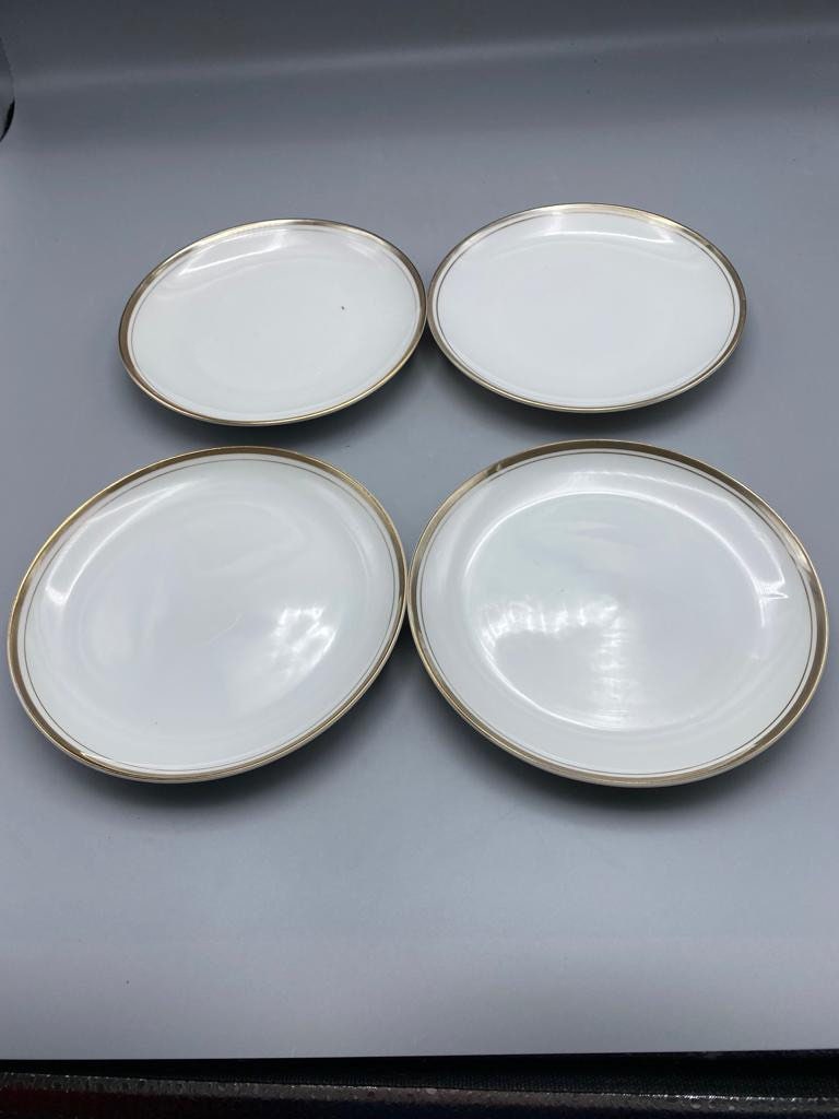 Royalton China Co Translucent Porcelain GOLDEN ELEGANCE 4 Bread ...