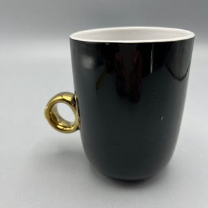 Coffee Mug Gold Ring Handle With Bling Palms Casino Las Vegas image 2