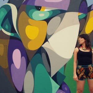 Wax elastic waist shorts