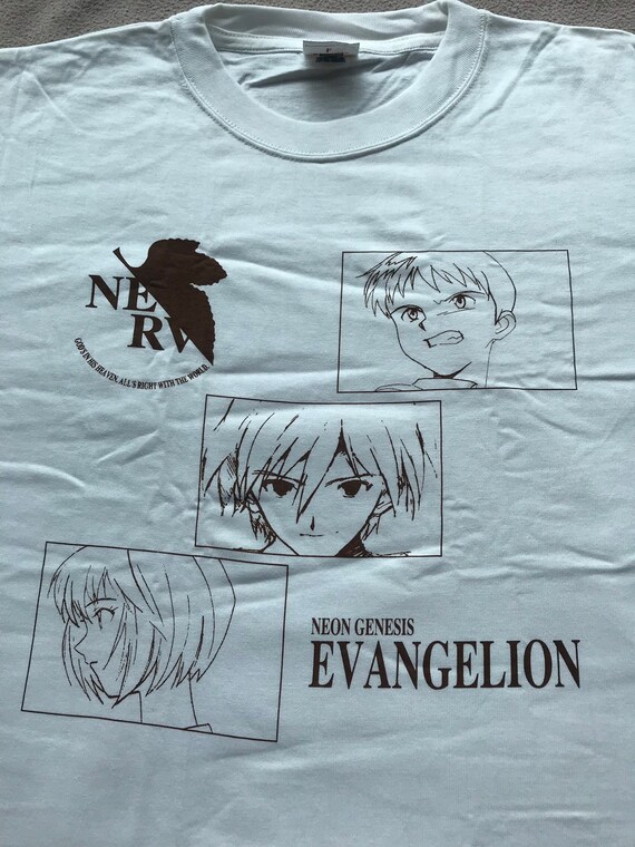 Vintage 90s deadstock anime Neon Genesis Evangelio