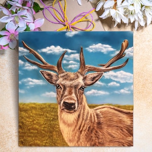 Deer Greeting Card | Deer Birthday Card | Deer Gifts | Wildlife Card | Deer Card