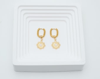 Sun earrings