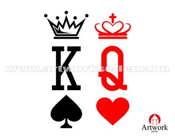 Download Free King And Queen Svg Etsy SVG Cut Files