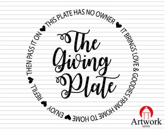 Download Giving Plate Svg Etsy