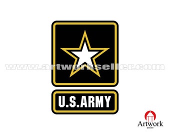 United States Army Logo Svg Us Army Logo Dxf Png Etsy