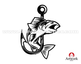 Download Free Walleye Svg Etsy SVG Cut Files