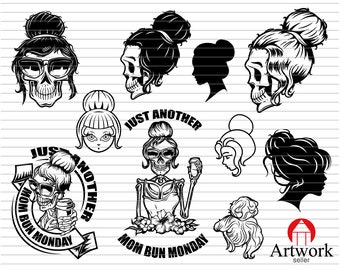 Download Download Free Svg Skull for Cricut, Silhouette, Brother ...