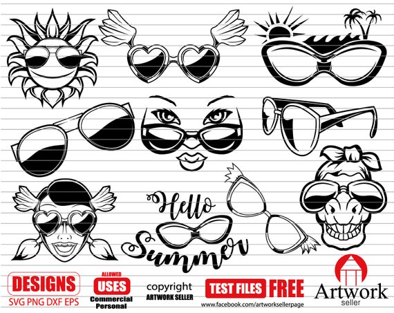 Download Sunglass Eye Svg Sunglasses Svg Eye Eyeglass Svg Etsy PSD Mockup Templates