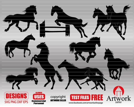 Download Horse Cut File Horse Silhouette Cowboy Svg
