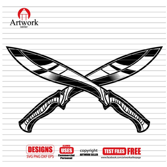 Machete Svg Machete Clipart Sword Svg Weapon Svg Knife Etsy