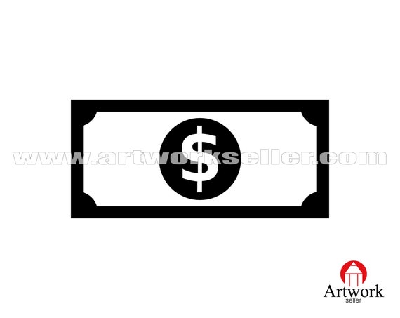 Download Money Svg Cash Stack Icon Dollar Svg Bills Currency Svg Etsy