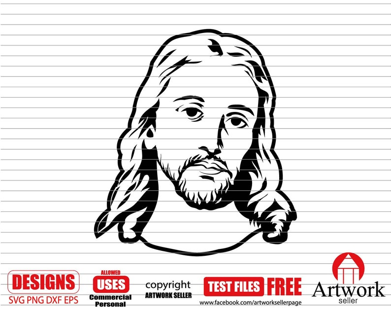 Jesus SVG Cut Files