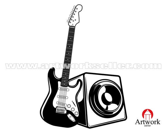 Download Electric Guitar Svg Fender Guitar Rock Music Svg File To Cut Cricut Files Silhouette Cut File Papercraft Paper Party Kids Puzzles Design Media De