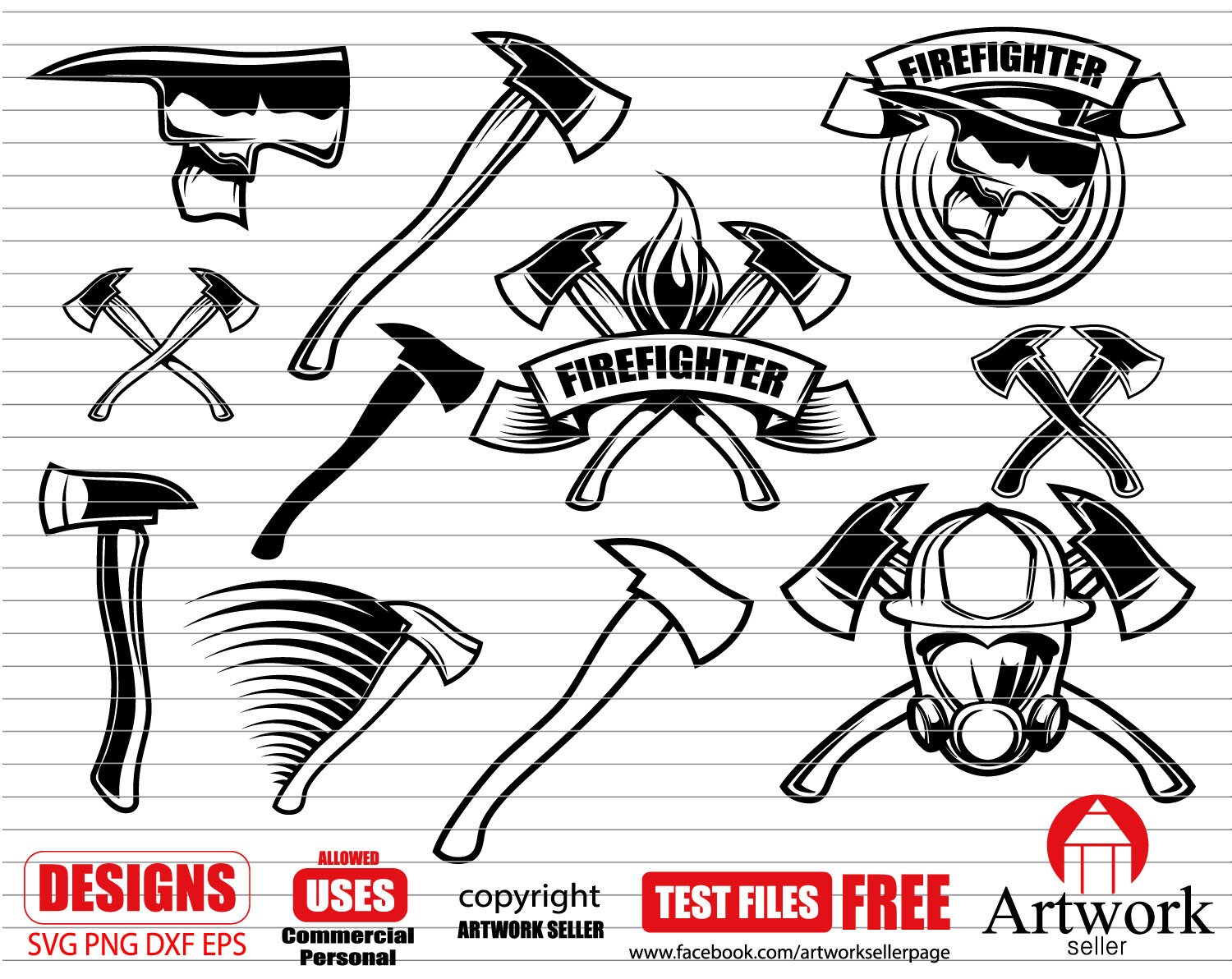Download FIREFIGHTER SVG Firefighter Axe Axes Fireman Svg Rescue | Etsy FIREFIGHTER SVG Firefighter Axe Axes Fireman Svg Rescue | Etsy