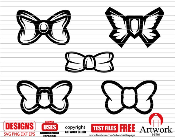 Download Bow Svg Bow Svg Bundle Ribbon Svg Girl Svg Hair Bow Svg Etsy
