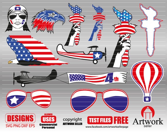 Download Free 4th July Svg Eagle Svg American Eagle Svg American Flag Etsy SVG Cut Files
