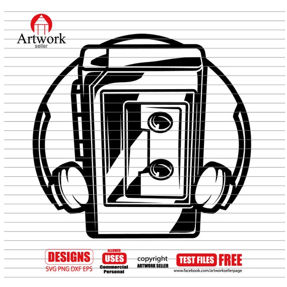 Walkman Svg Stereo Svg Tape Svg Music Svg Walkman Clipart Etsy