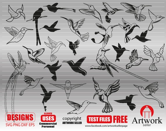 Hummingbird Svg Humming Bird Svg File Flying Bird Svg Bird Etsy