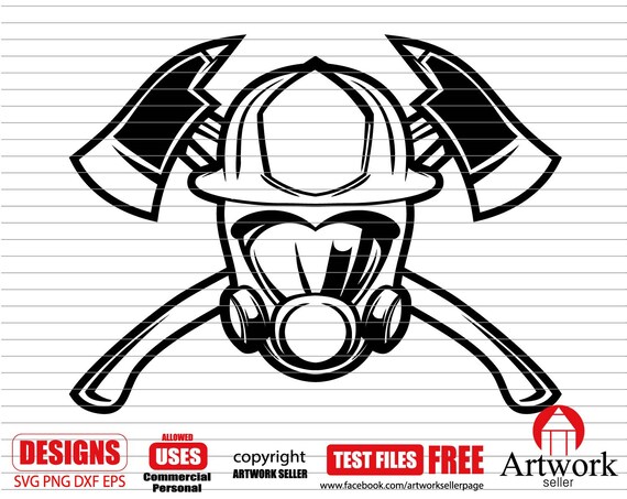 Download Free Firefighter Svg Firefighter Axe Axes Fireman Svg Rescue Etsy SVG Cut Files