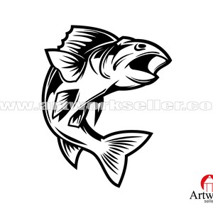 Walleye Svg Walleye Png Walleye Hook Svg Fishing Logo Svg Fish Etsy
