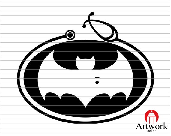 Download Nurse Svg Bat Nurse Batman Nursing Clipart Vector Cricut Cut Etsy