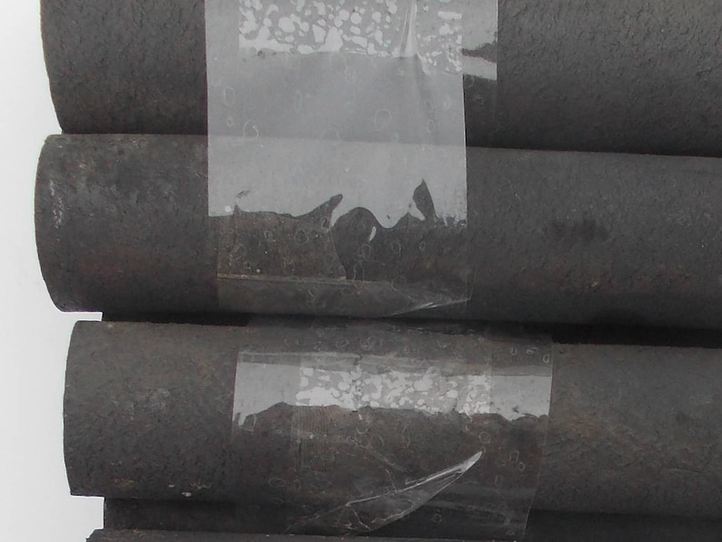 Hard Rubber Rod Material to Produce Handicrafts Black 3055 Mm Etsy UK