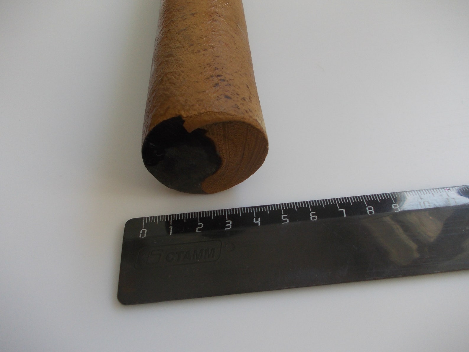 Ebonite Rods Hard Rubber dark brown black 4 Rods 40 mm dia Etsy