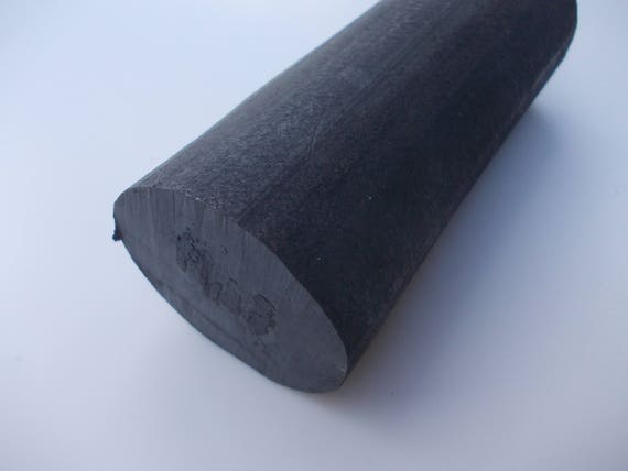 Hard Rubber Rod Raw Materials Handicrafts Black 5 10 Rods Lot Etsy