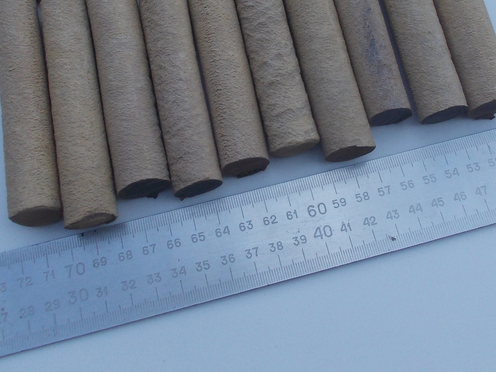 Ebonite Rods Hard Rubber Solid Black 1020 Rods Lot 18 Mm Dia Etsy