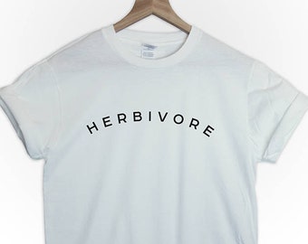 HERBIVORE tshirt shirt tee top vegan vegeterian graphic tumblr vegan vibes funny