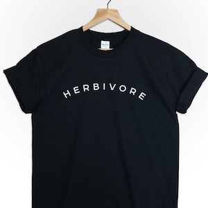 HERBIVORE tshirt shirt tee top vegan vegeterian graphic tumblr vegan vibes funny image 2