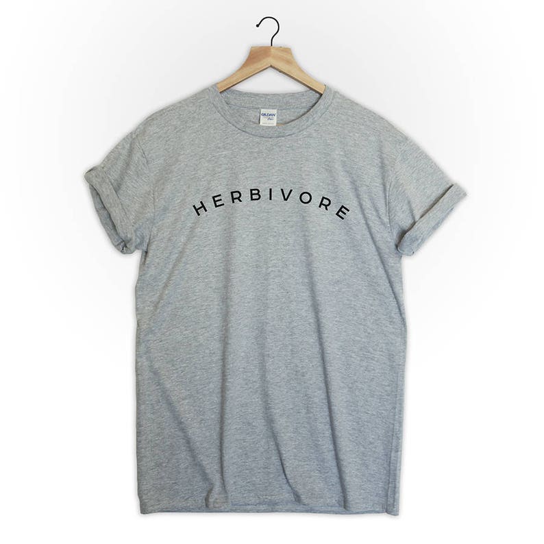 HERBIVORE tshirt shirt tee top vegan vegeterian graphic tumblr vegan vibes funny image 4