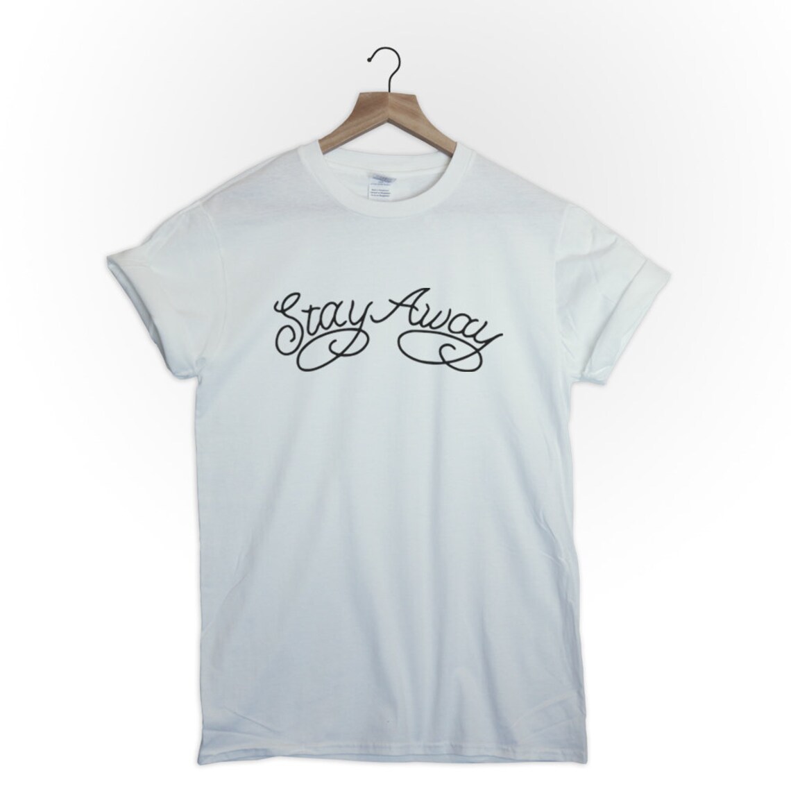 Stay Away tshirt tattoo shirt tee top tumblr womens graphic Etsy