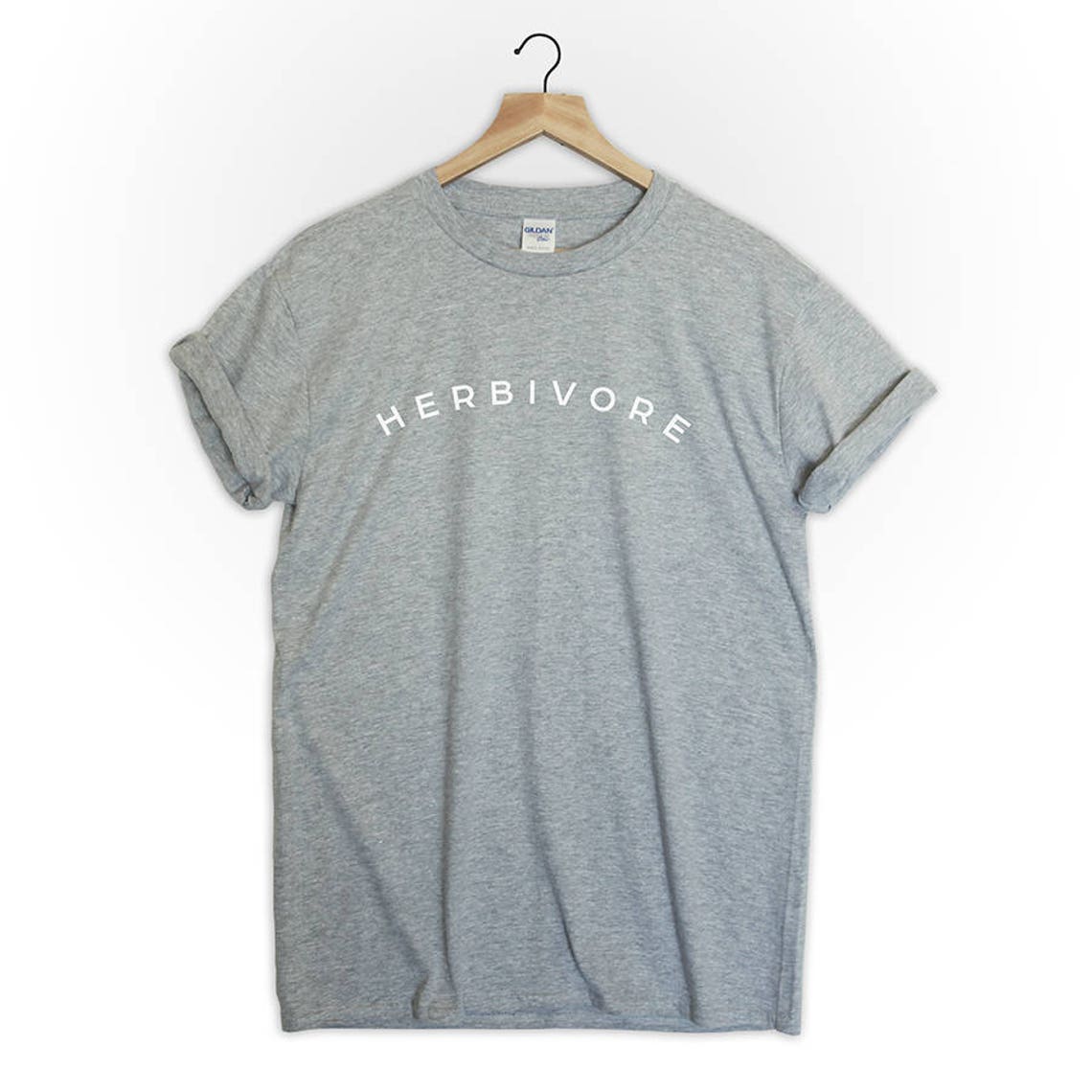 HERBIVORE Tshirt Shirt Tee Top Vegan Vegeterian Graphic Tumblr | Etsy