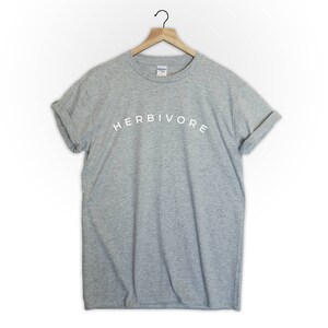 HERBIVORE tshirt shirt tee top vegan vegeterian graphic tumblr vegan vibes funny image 5