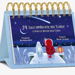 Christmas Postcard Advent Calendar collection with 24 designs