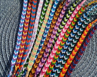 Freundschaftsarmband dreifarbig - geknüpft - personalisiert - Wunschfarben - Armband - lang - kurz - personalisierbar- Freundschaftsband