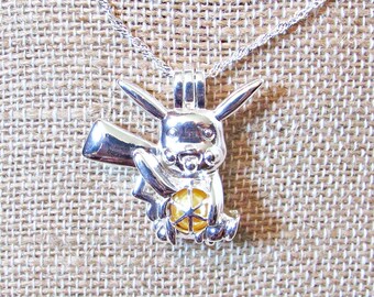 Disney World Pick a Pearl Cage Disney Aladdin Abu Monkey Pearl Cage for Freshwater or Akoya Pearls