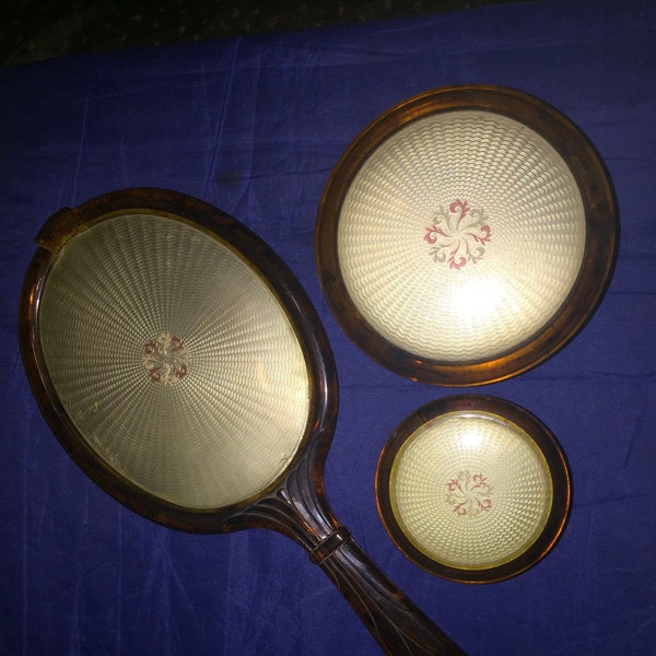 Hand Held Mirror Etsy