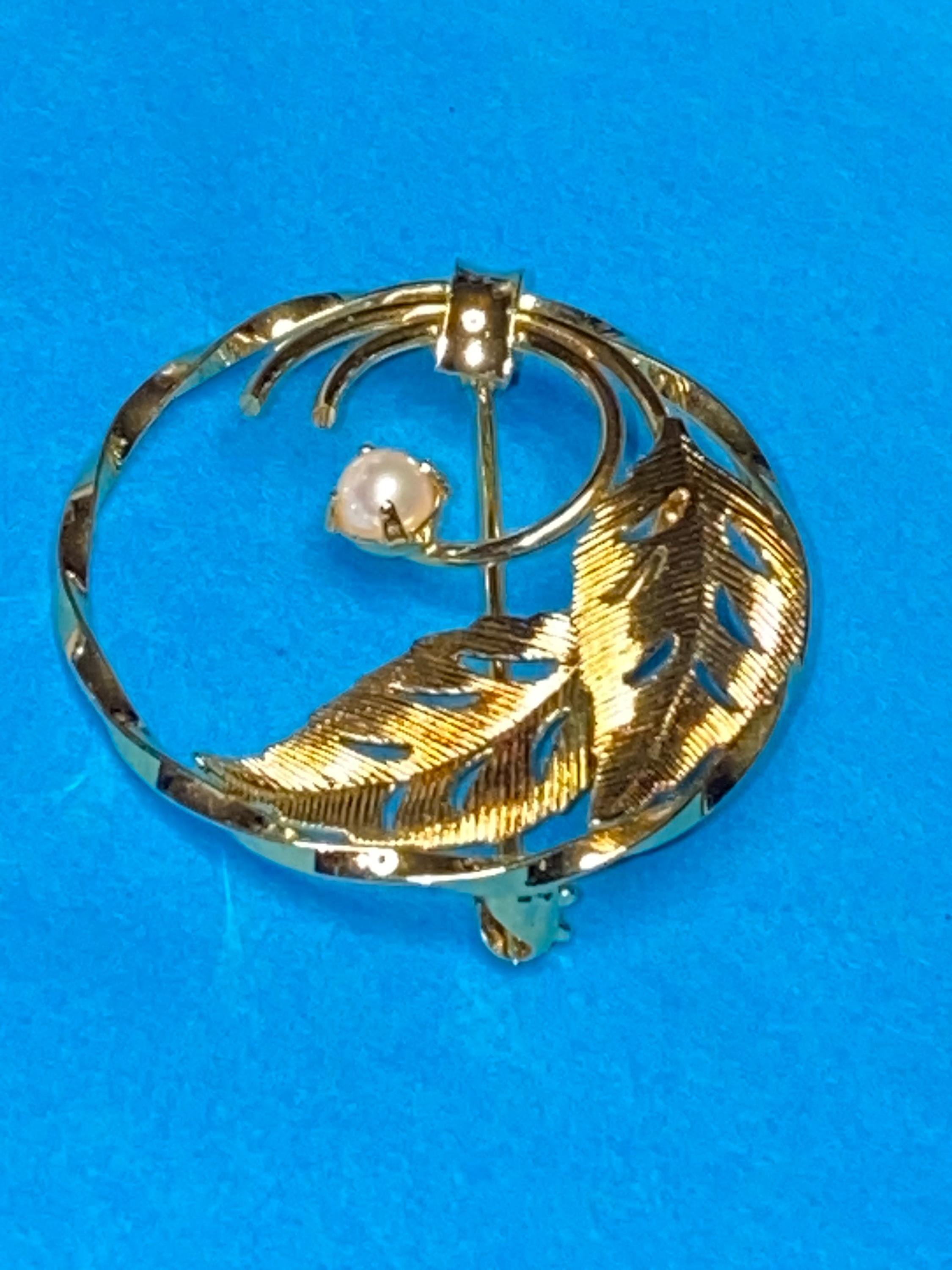 Kl 14k Brooch - Etsy