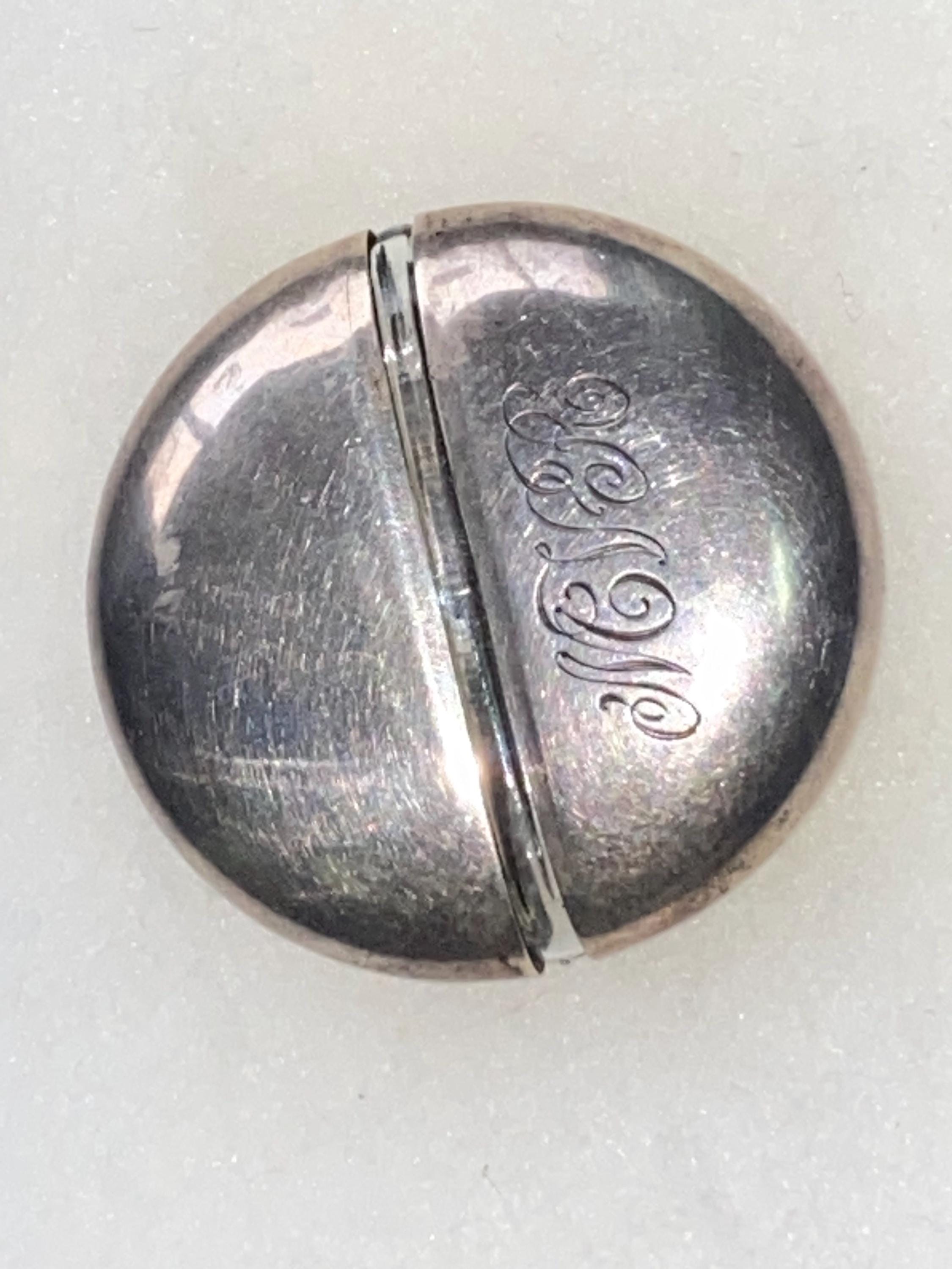 【純銀】MARY DUNHILL マリーダンヒル スターリングシルバー 香水瓶 Vintage Monogrammed SIGNED Mary Dunhill Sterling Silver Perfume