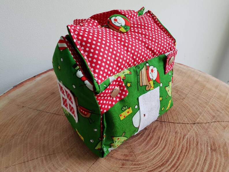 fabric dollhouse