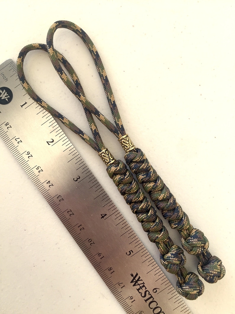 550 Paracord Lanyard 2pk Ground War Camo Etsy