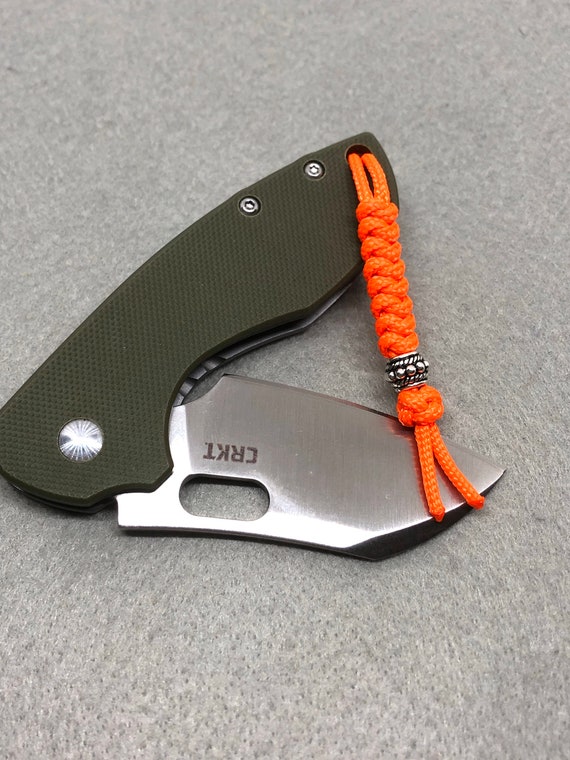kort stang flise 95 Paracord Micro Knife Lanyard 2pk Orange Cord Snake Knot - Etsy