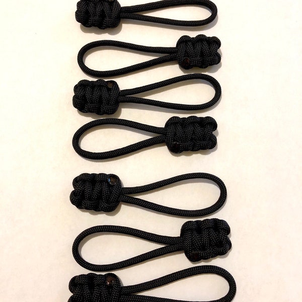 Paracord Zipper Pull Etsy