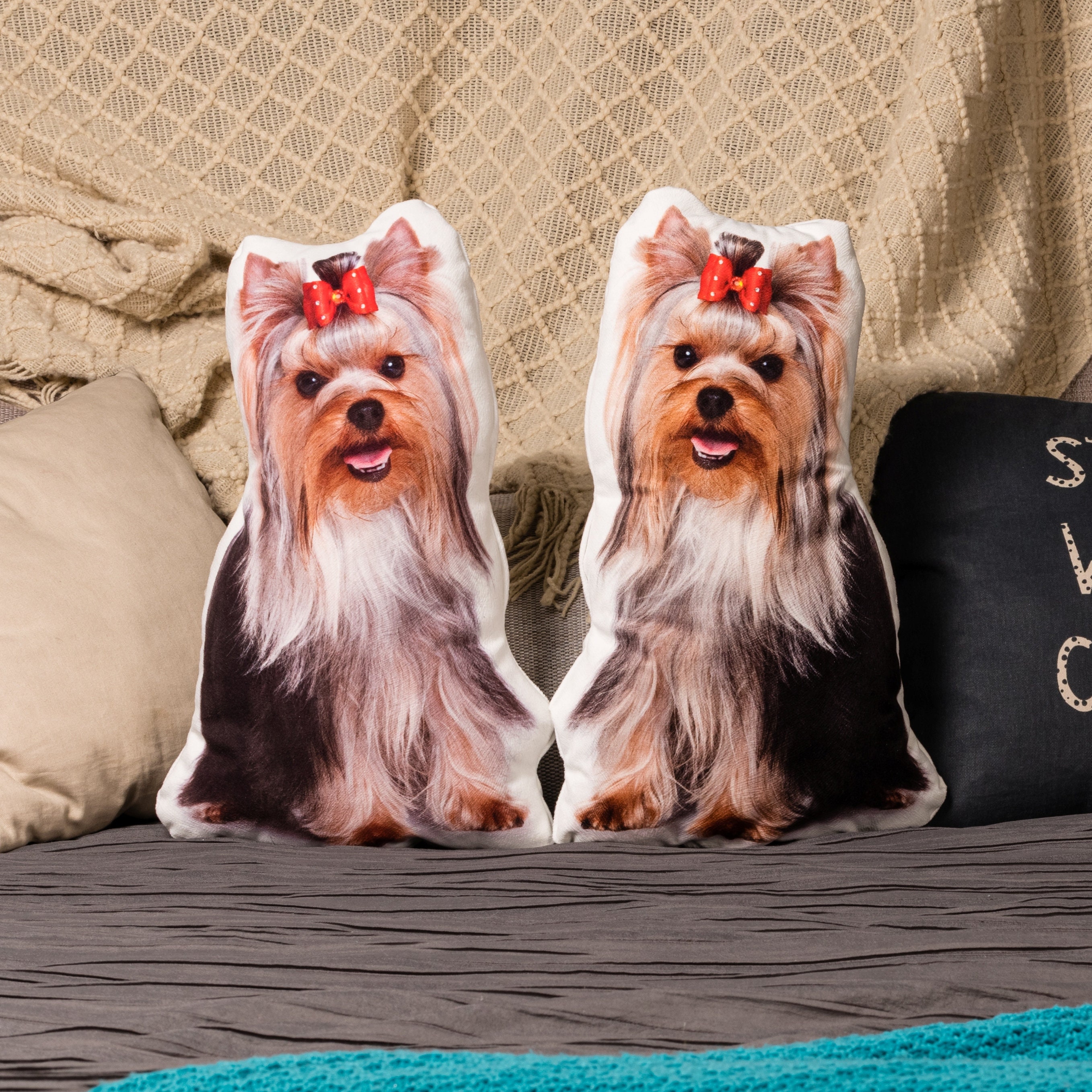 Pillow dog. Plush pillow. Animal Home Decor. Dog Lover Gift. Etsy