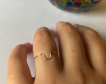 Silver Square Ring, Adjustable Ring, Wire Rings, Wire Wrapped, Wire Jewelry, Minimalist, Gemstone Rings, Stacking Rings, Wire Wrapped Ring