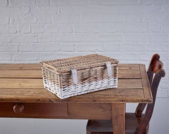 Medium Hamper - Two-Tone Grey