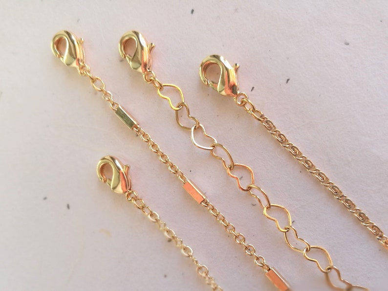 Dainty Gold Bracelets set Everyday Thin Minimalist Gold Jewelry. Delicate Layered Chain Bracelets Mix /& Match Simple Dainty Bracelets Set