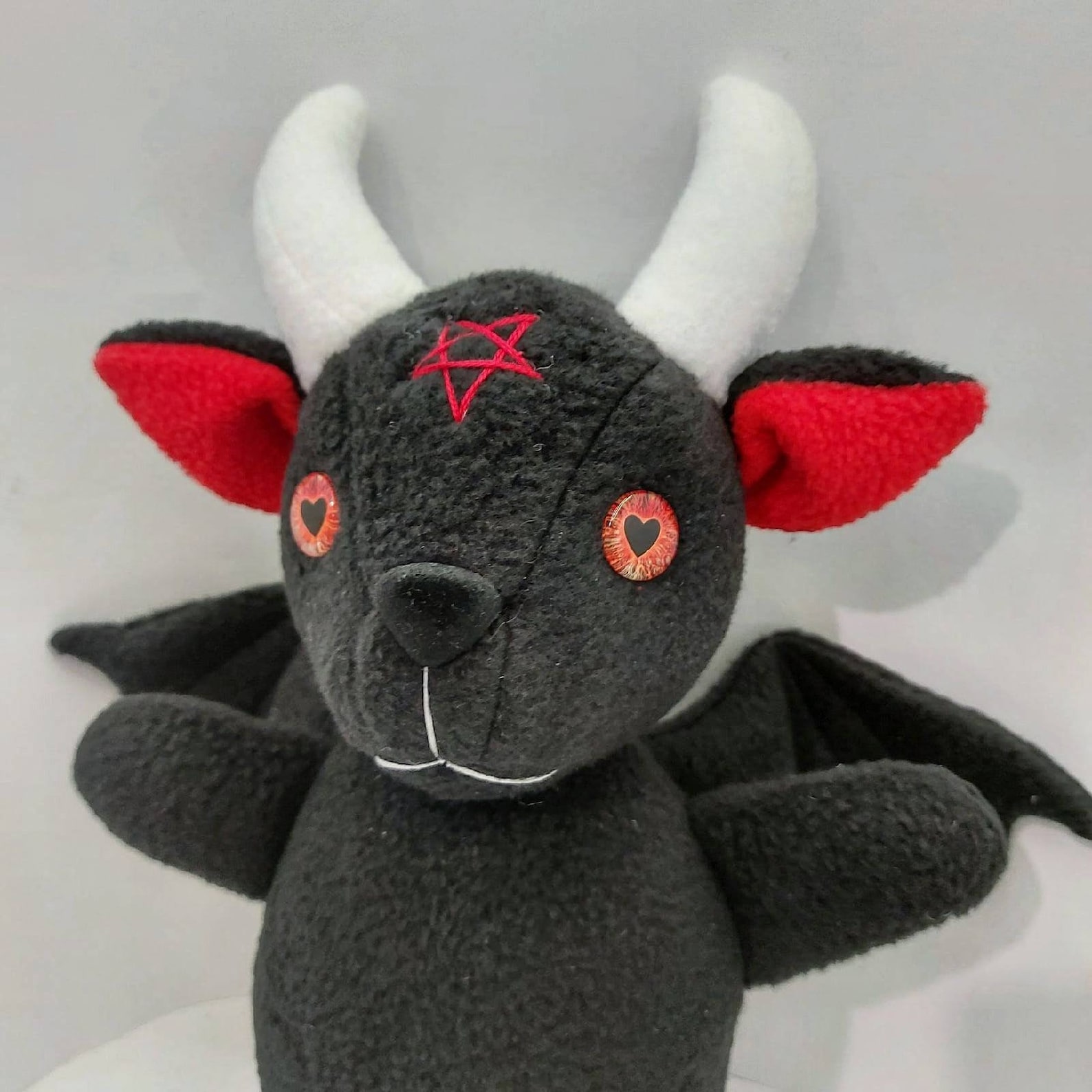 Baphomet plushie baphomet toy love plush devil plushie in | Etsy